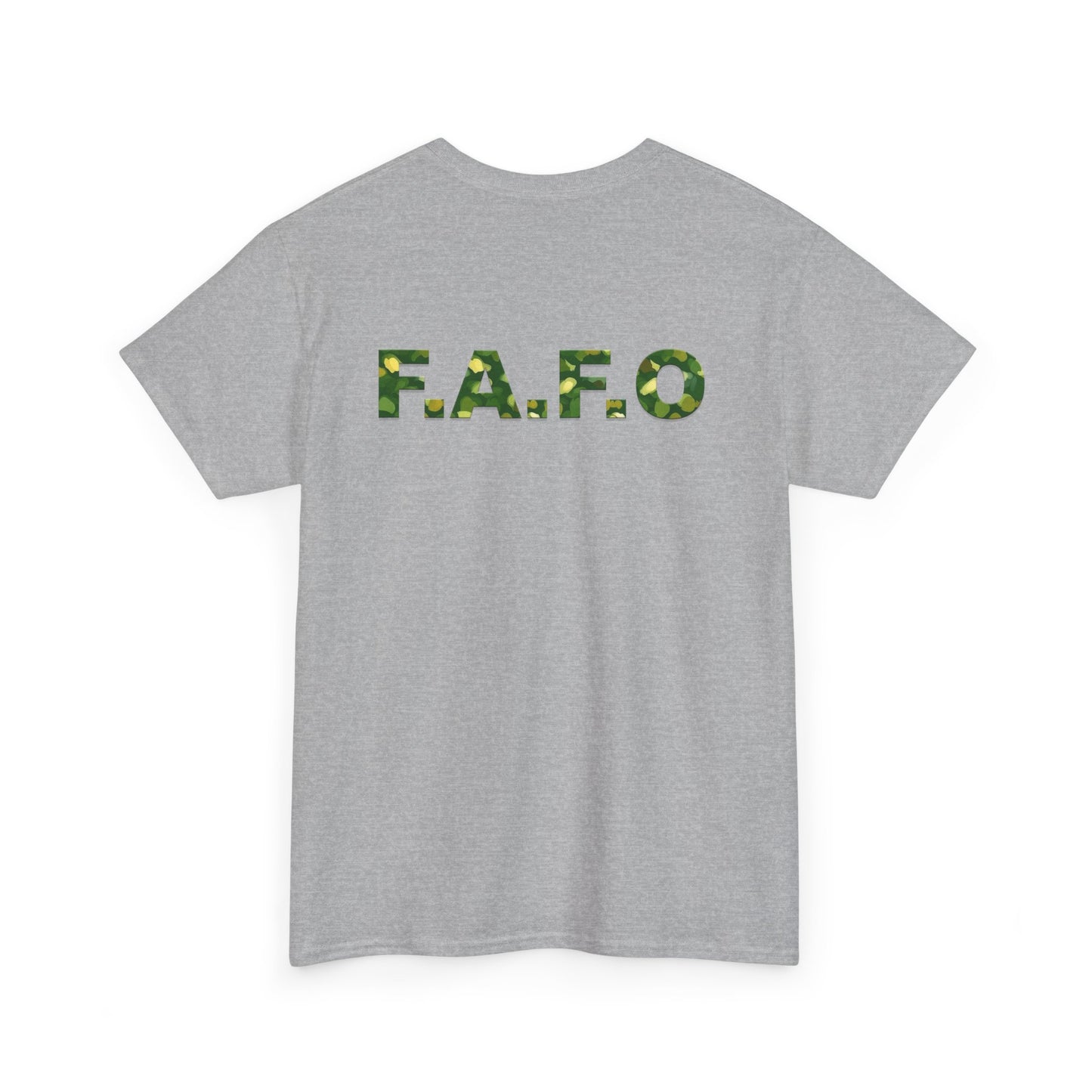 Camo F.A.F.O. Unisex Heavy Cotton Tee