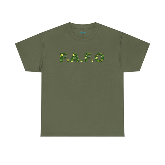 Camo F.A.F.O. Unisex Heavy Cotton Tee