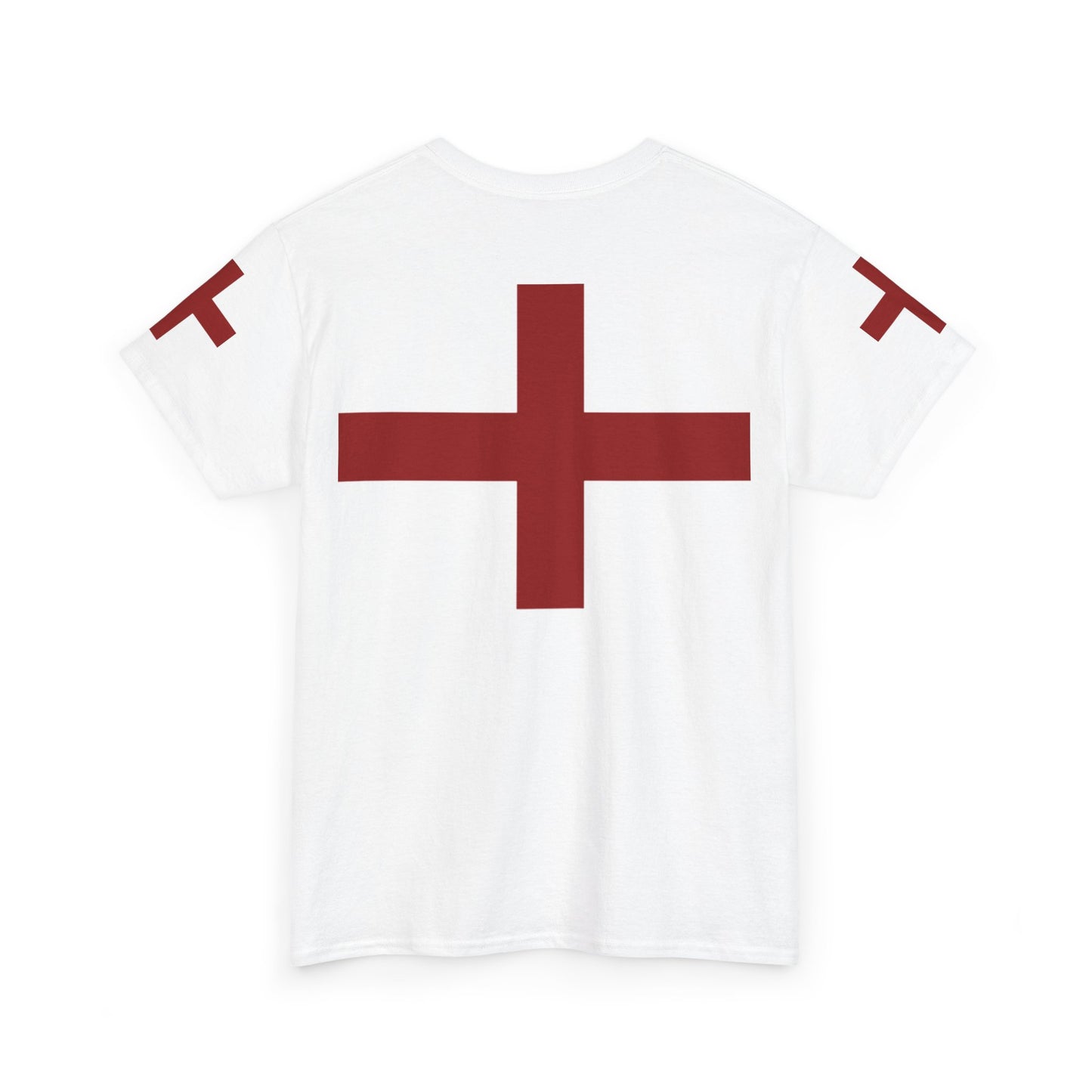 British Pride: Red Cross Unisex Heavy Cotton Tee