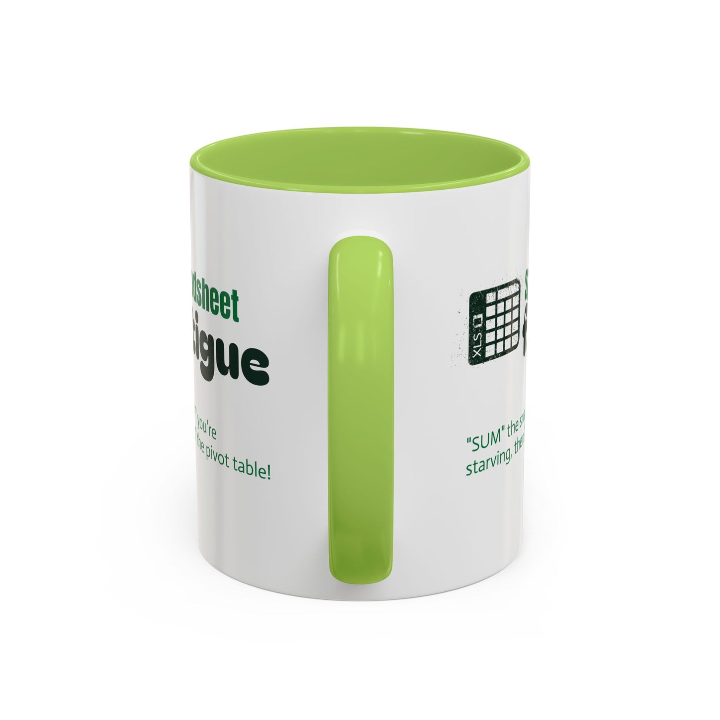 Spreadsheet Fatigue Coffee Mug