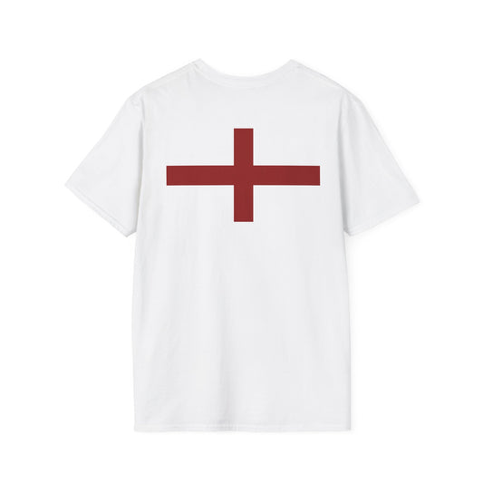 British Pride: Unisex T-Shirt with Red Cross Design