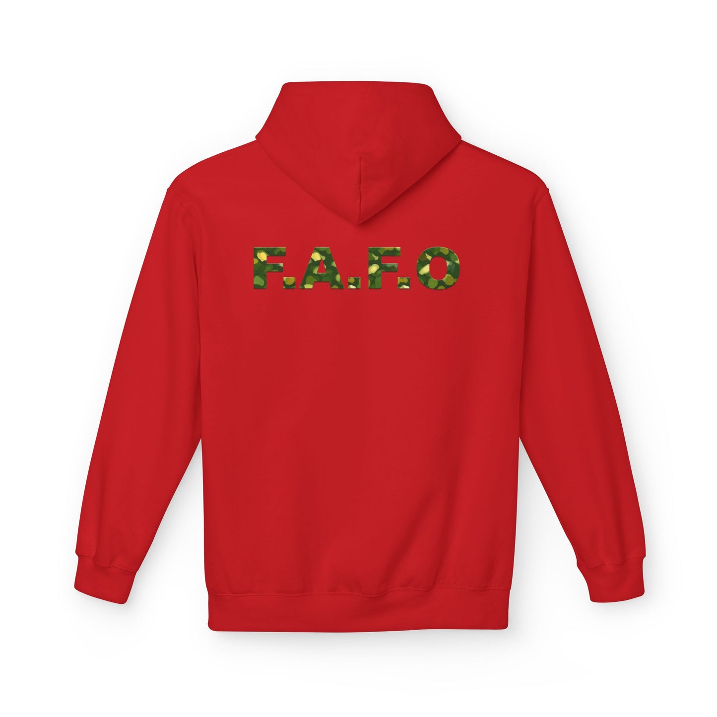 Camo F.A.F.O. Unisex Fleece Hoodie