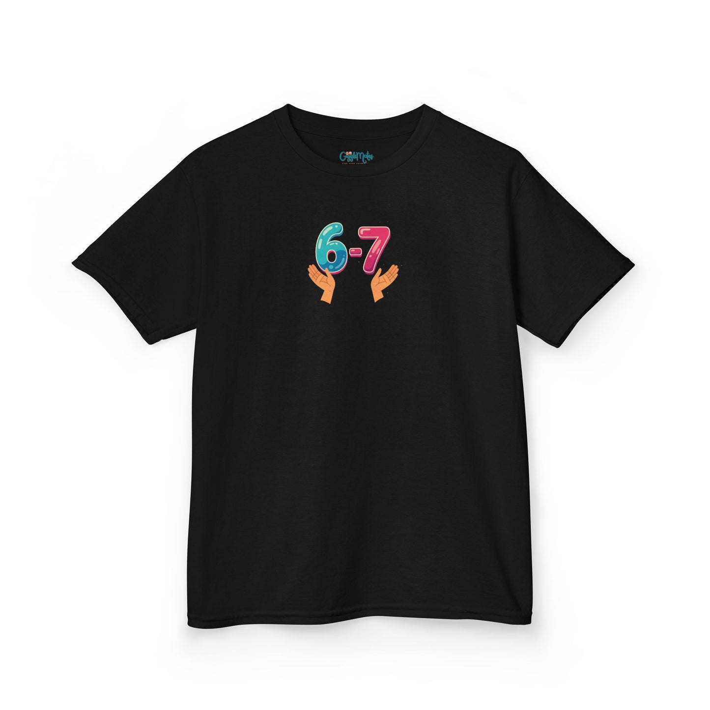 Gen Z: Kids Heavy Cotton Tee - Fun Crew 67 Design