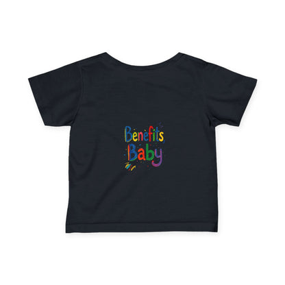 Wee Ones: Colorful Benefits Baby Tee