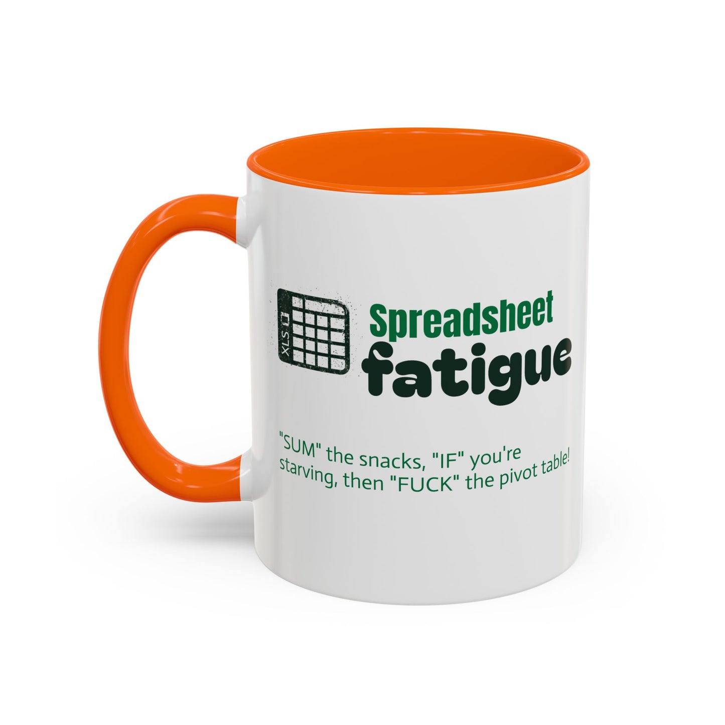 Spreadsheet Fatigue Coffee Mug