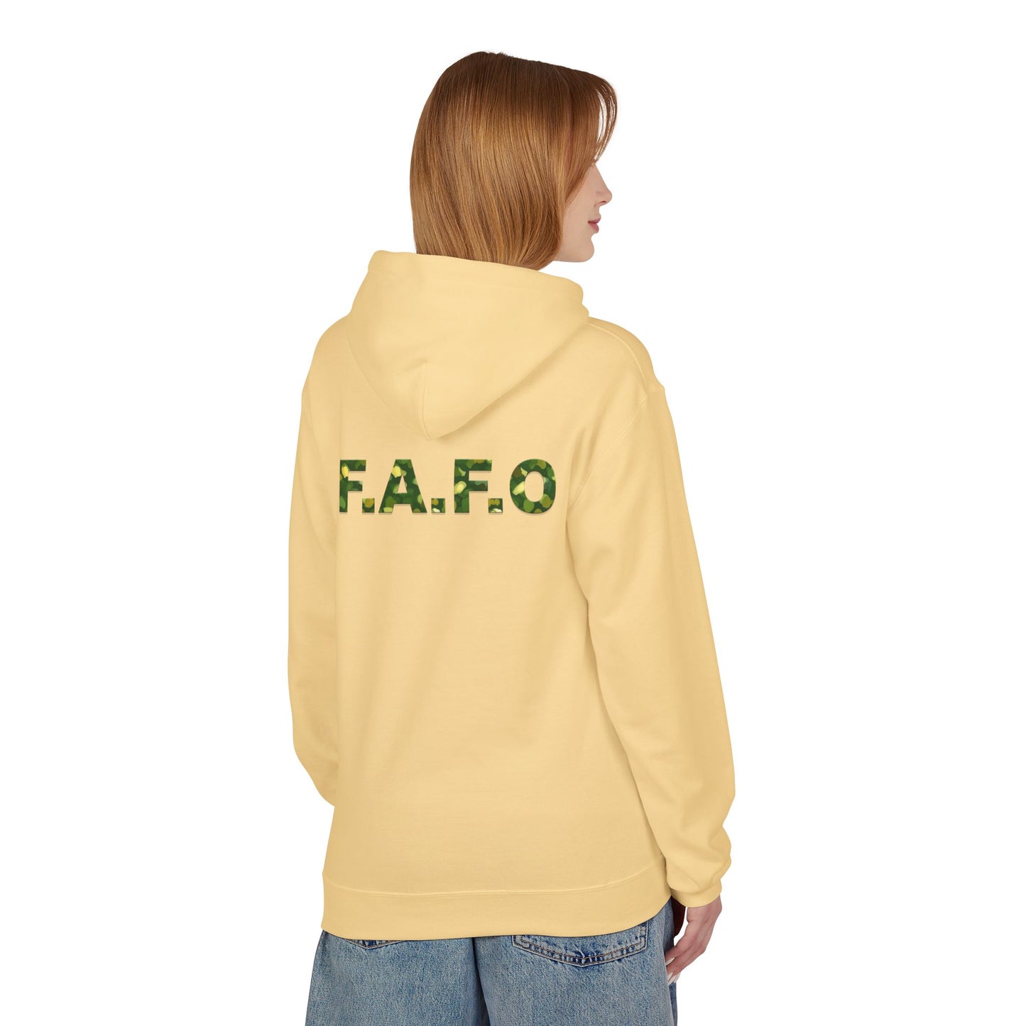 Camo F.A.F.O. Unisex Fleece Hoodie