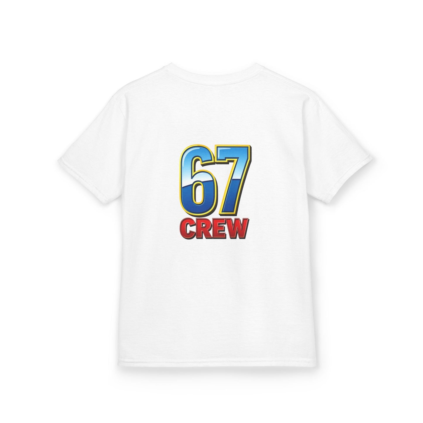 Gen Z: Kids Heavy Cotton Tee - Fun Crew 67 Design with hands