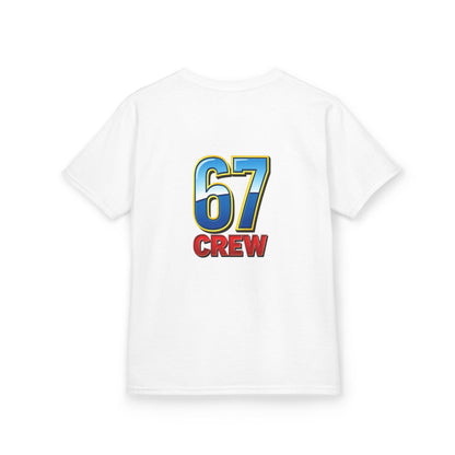 Gen Z: Kids Heavy Cotton Tee - Fun Crew 67 Design with hands