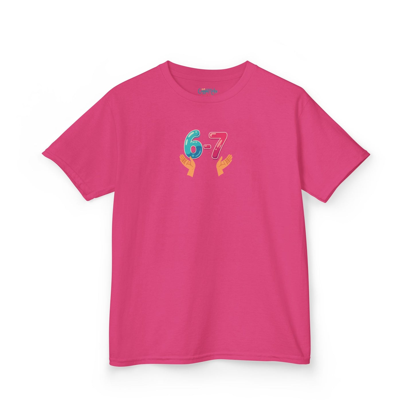 Gen Z: Kids Heavy Cotton Tee - Fun Crew 67 Design