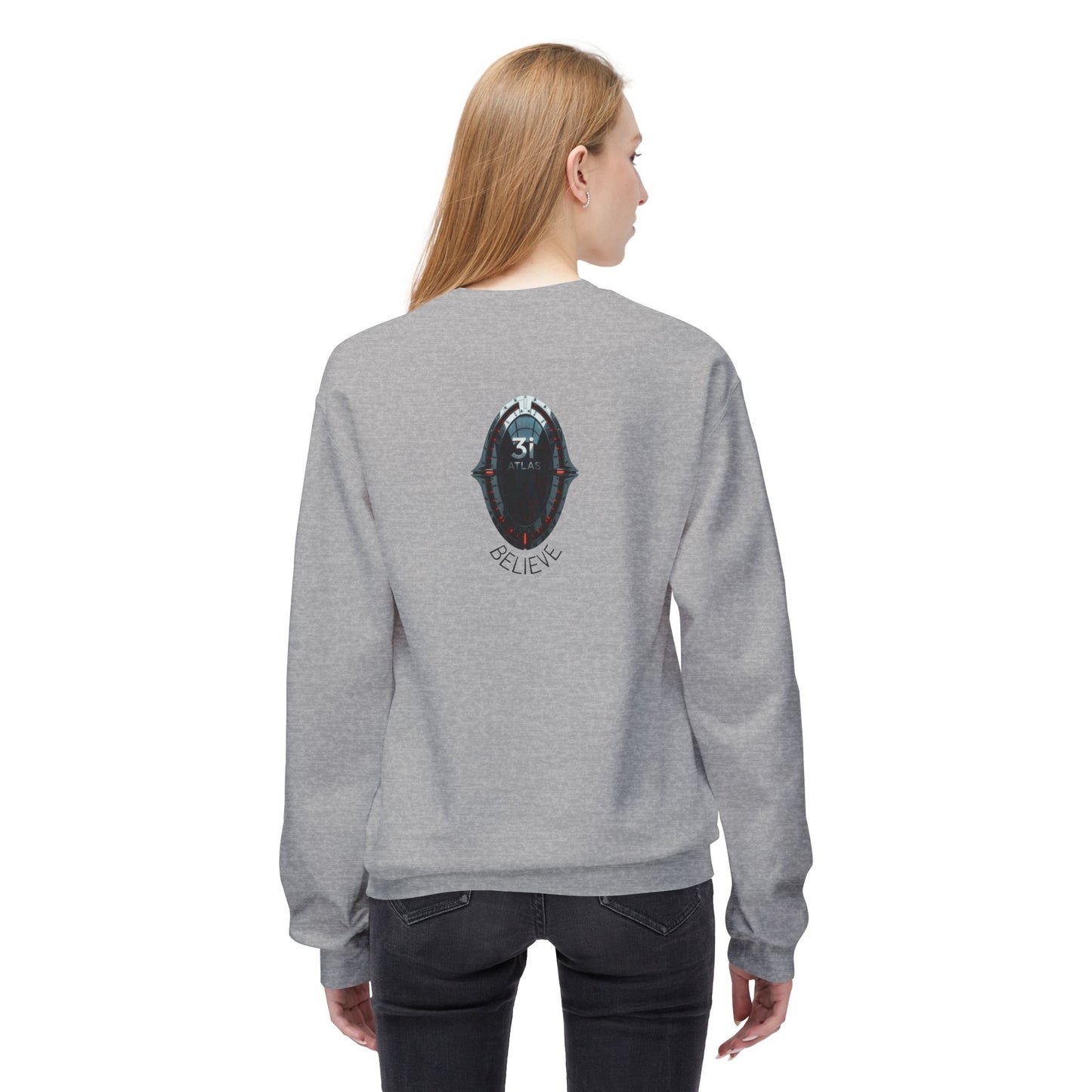 Alien Wear: Believe Crewneck Sweatshirt 3i Atlas Edition