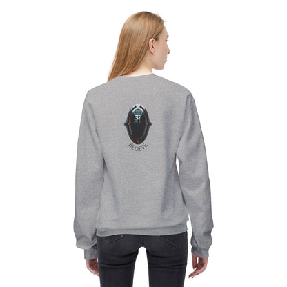 Alien Wear: Believe Crewneck Sweatshirt 3i Atlas Edition