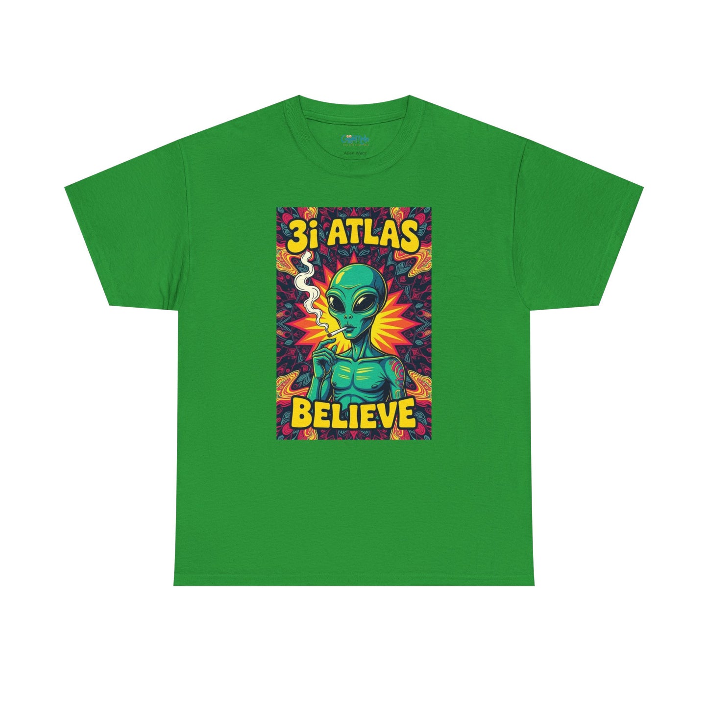 Alien Wear Themed Unisex Heavy Cotton Tee