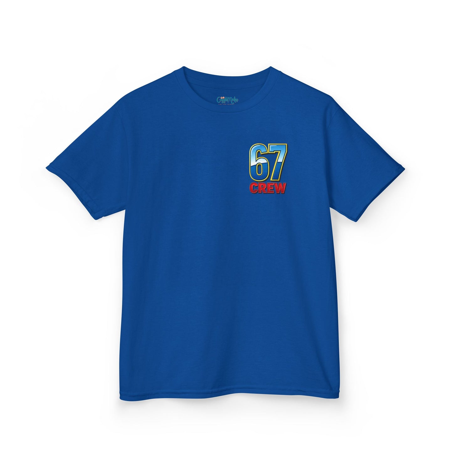 Gen Z: Kids Heavy Cotton Tee - Fun Crew 67 Design with hands