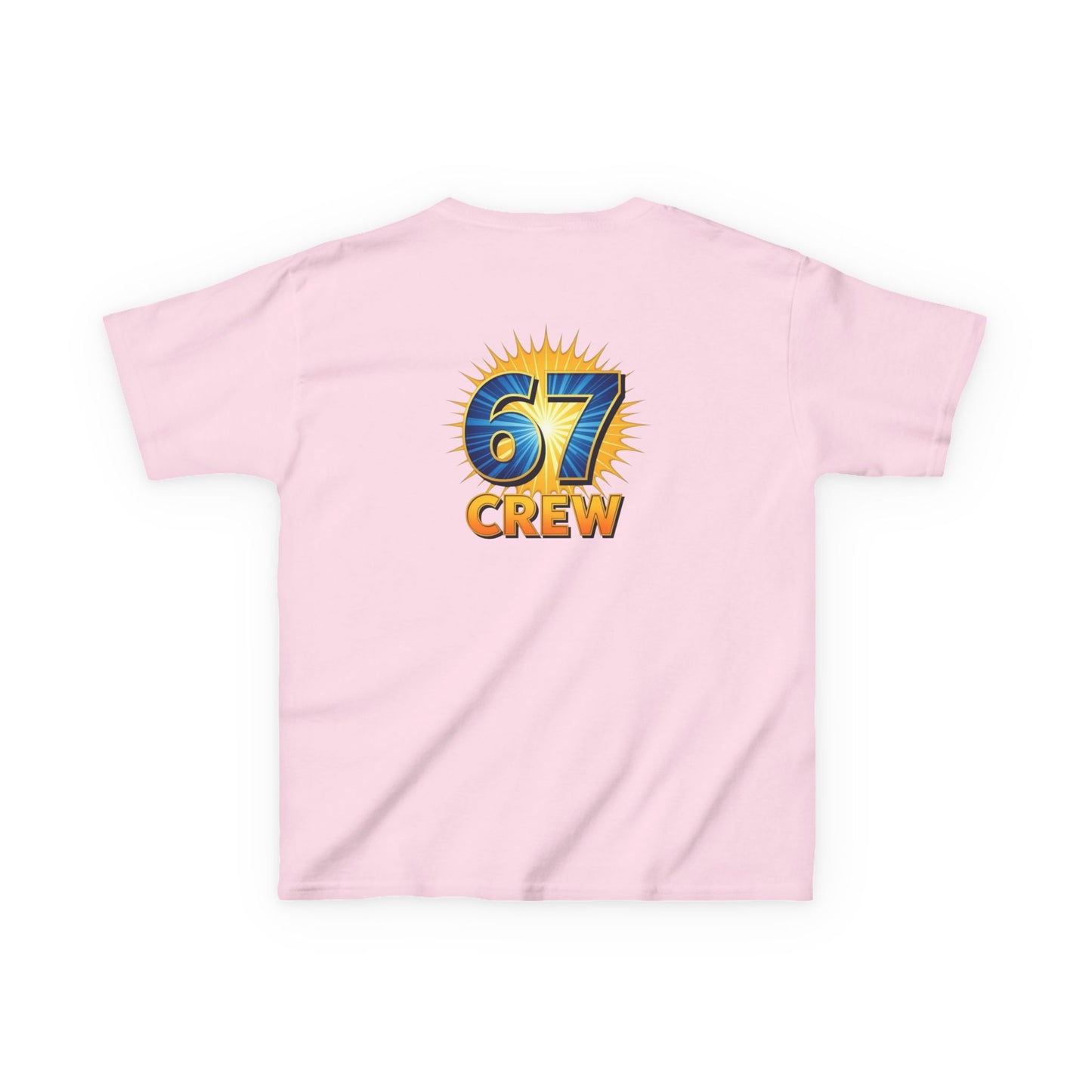 Gen Z: Kids Heavy Cotton Tee - Fun Crew 67 Design