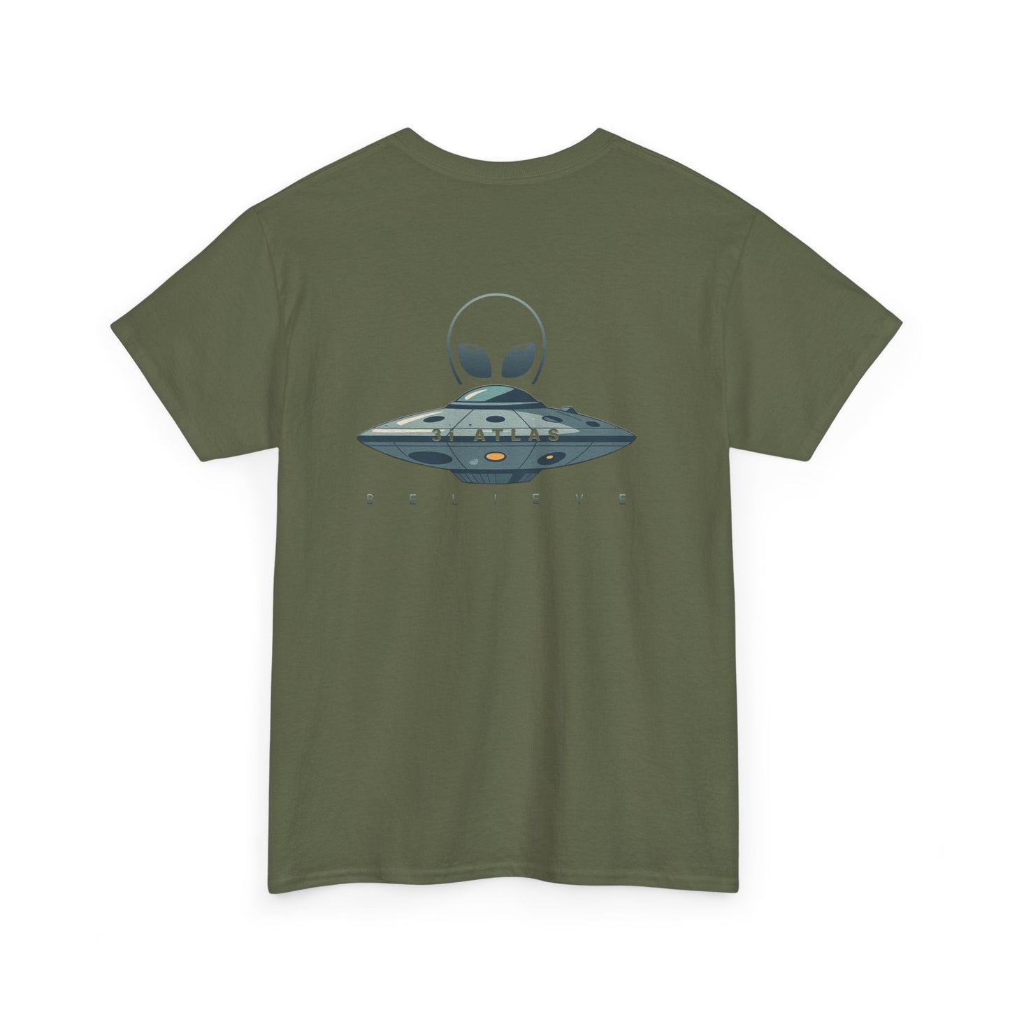 Alien Wear: Spaceship 3i Atlas Edition Heavy Cotton Tee