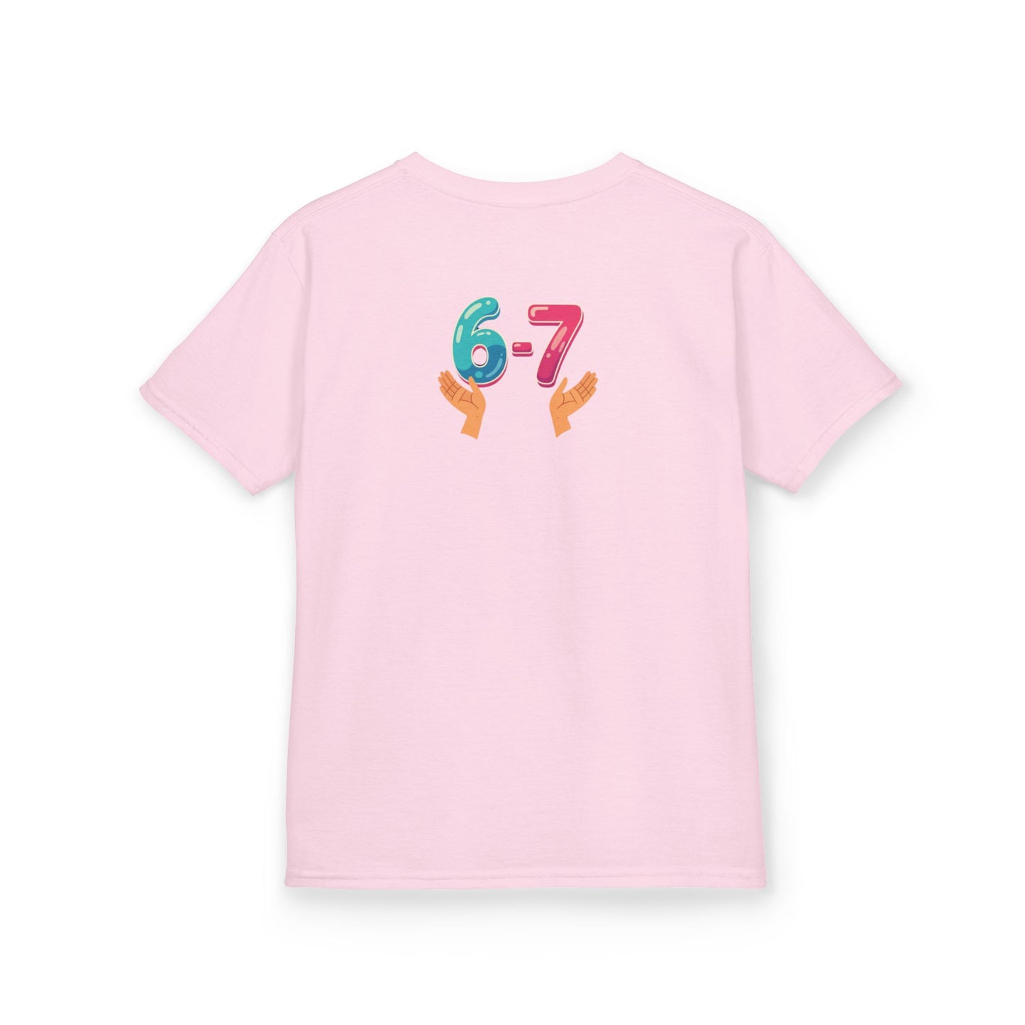 Gen Z: Kids Heavy Cotton Tee - Fun Crew 67 Design