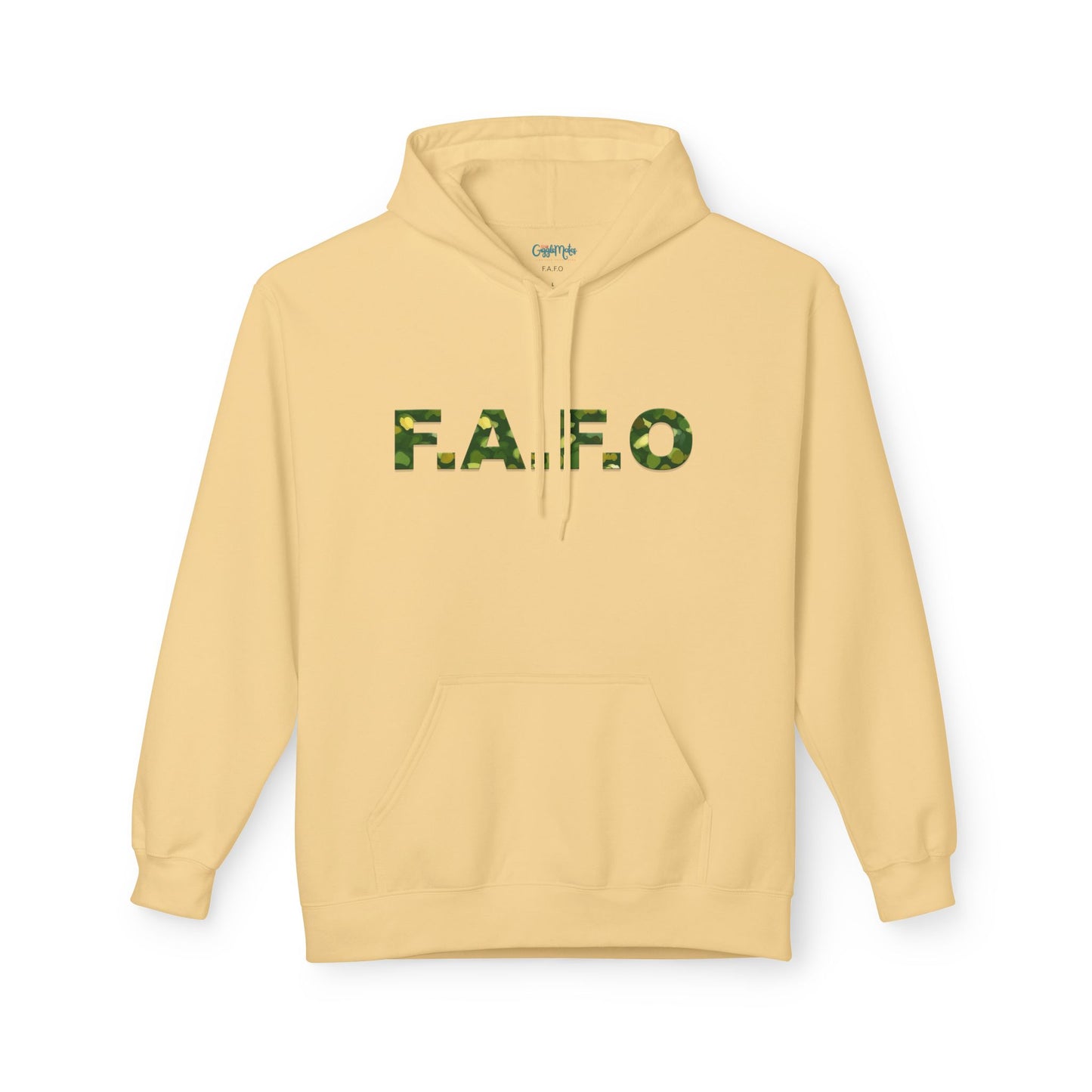Camo F.A.F.O. Unisex Fleece Hoodie