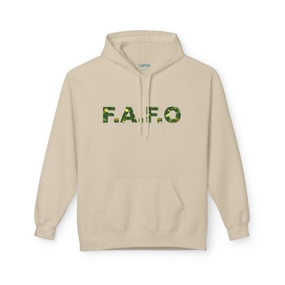 Camo F.A.F.O. Unisex Fleece Hoodie