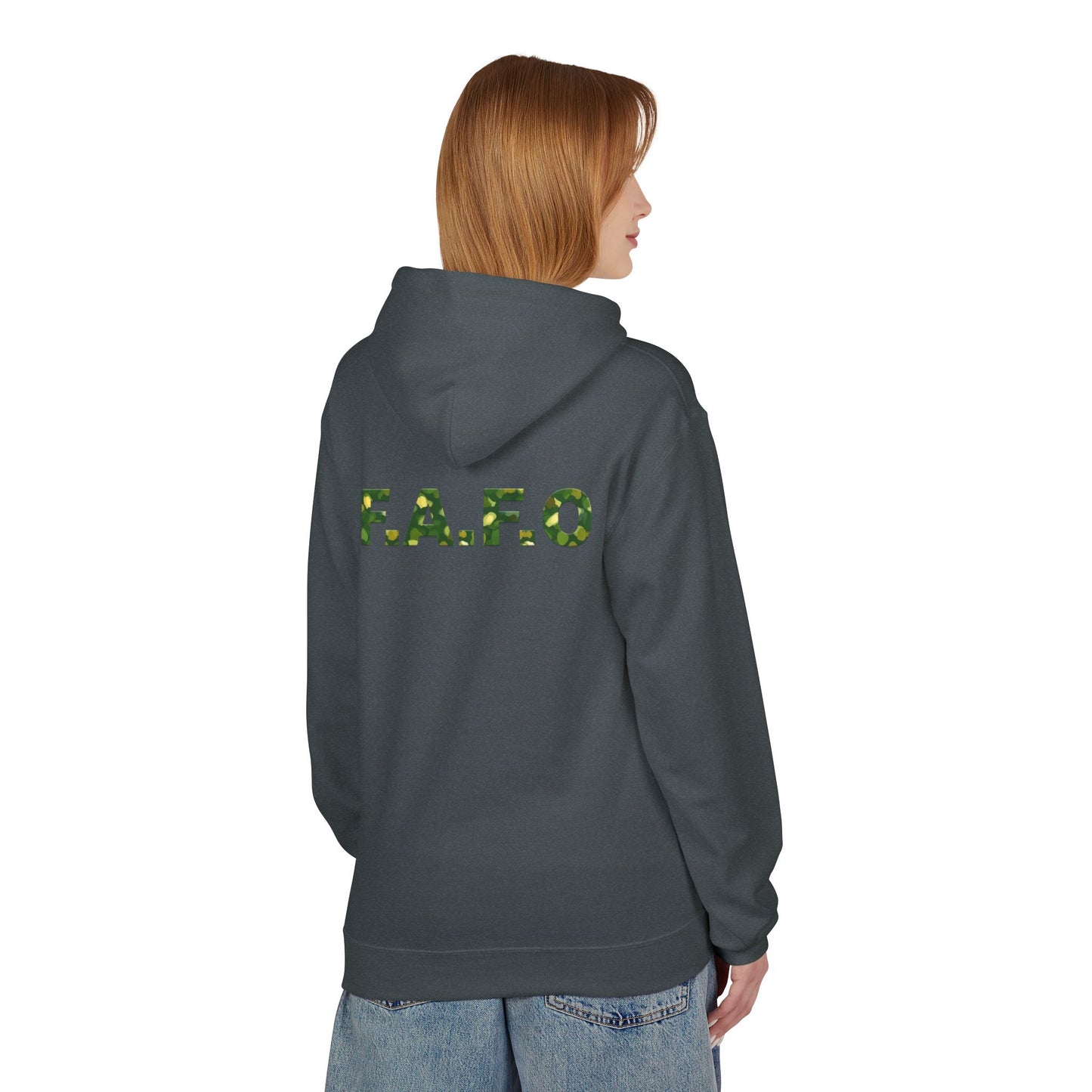 Camo F.A.F.O. Unisex Fleece Hoodie