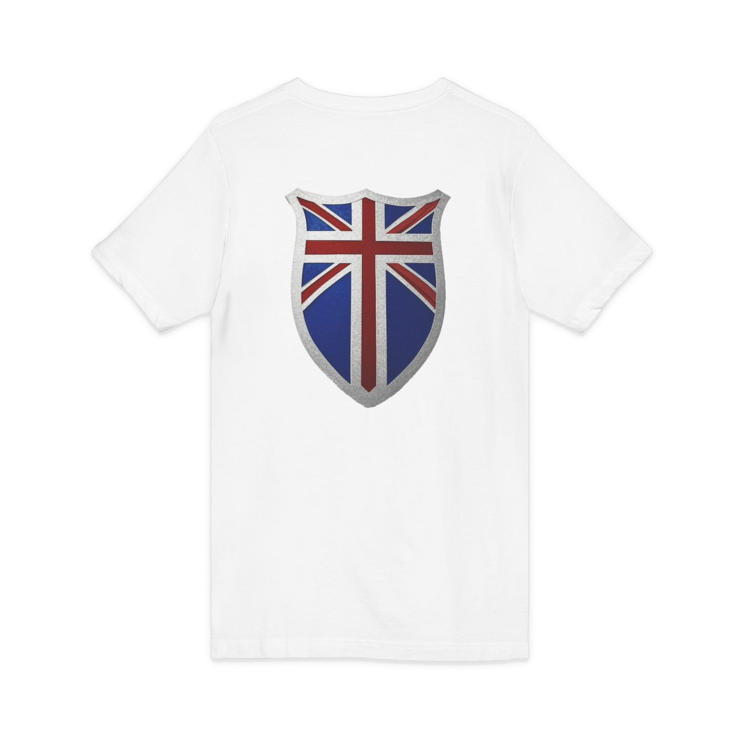 British Pride: Patriotic V-Neck T-Shirt, Union Jack Tee