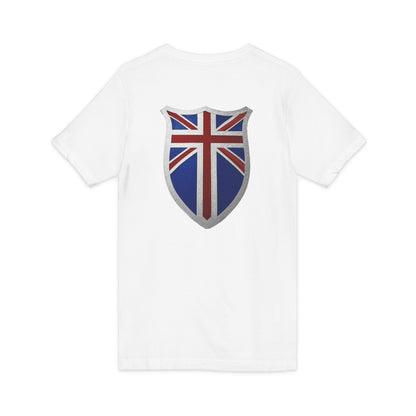 British Pride: Patriotic V-Neck T-Shirt, Union Jack Tee