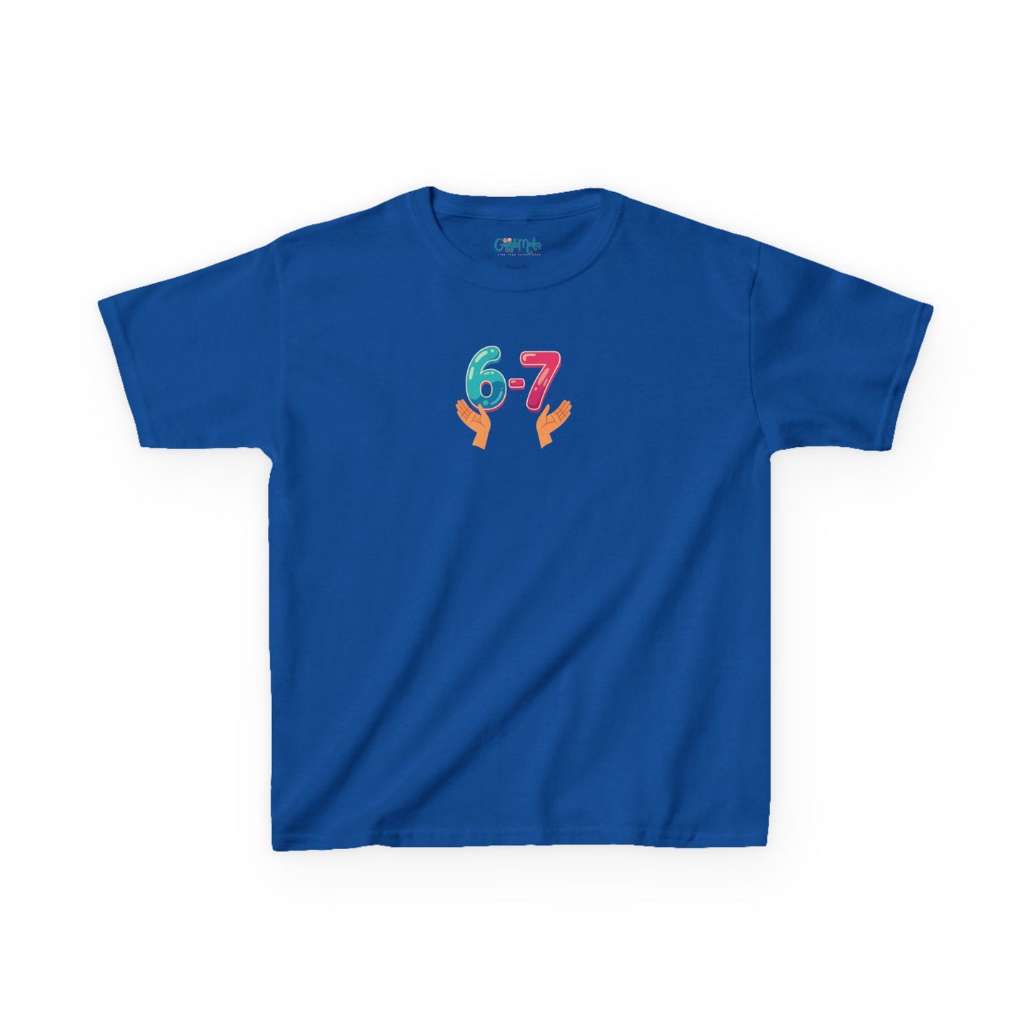 Gen Z: Kids Heavy Cotton Tee - Fun Crew 67 Design
