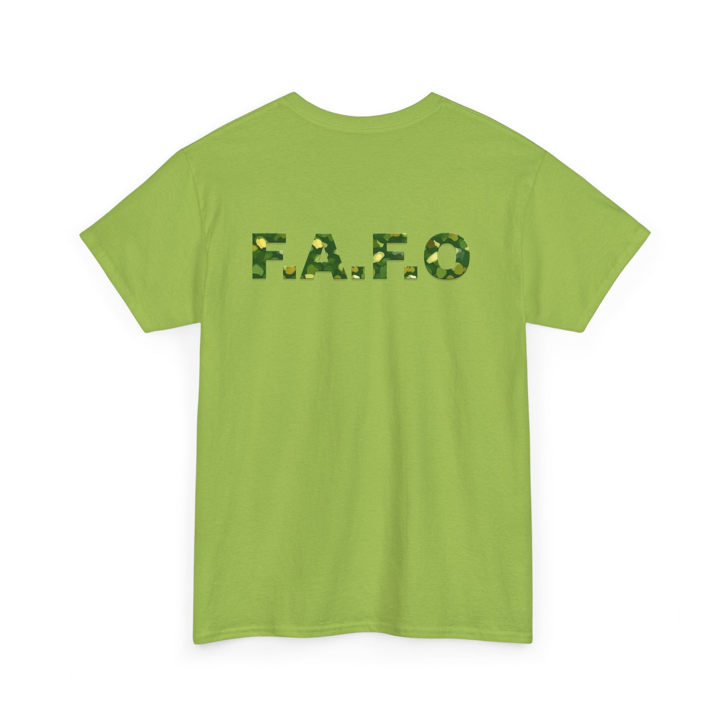 Camo F.A.F.O. Unisex Heavy Cotton Tee