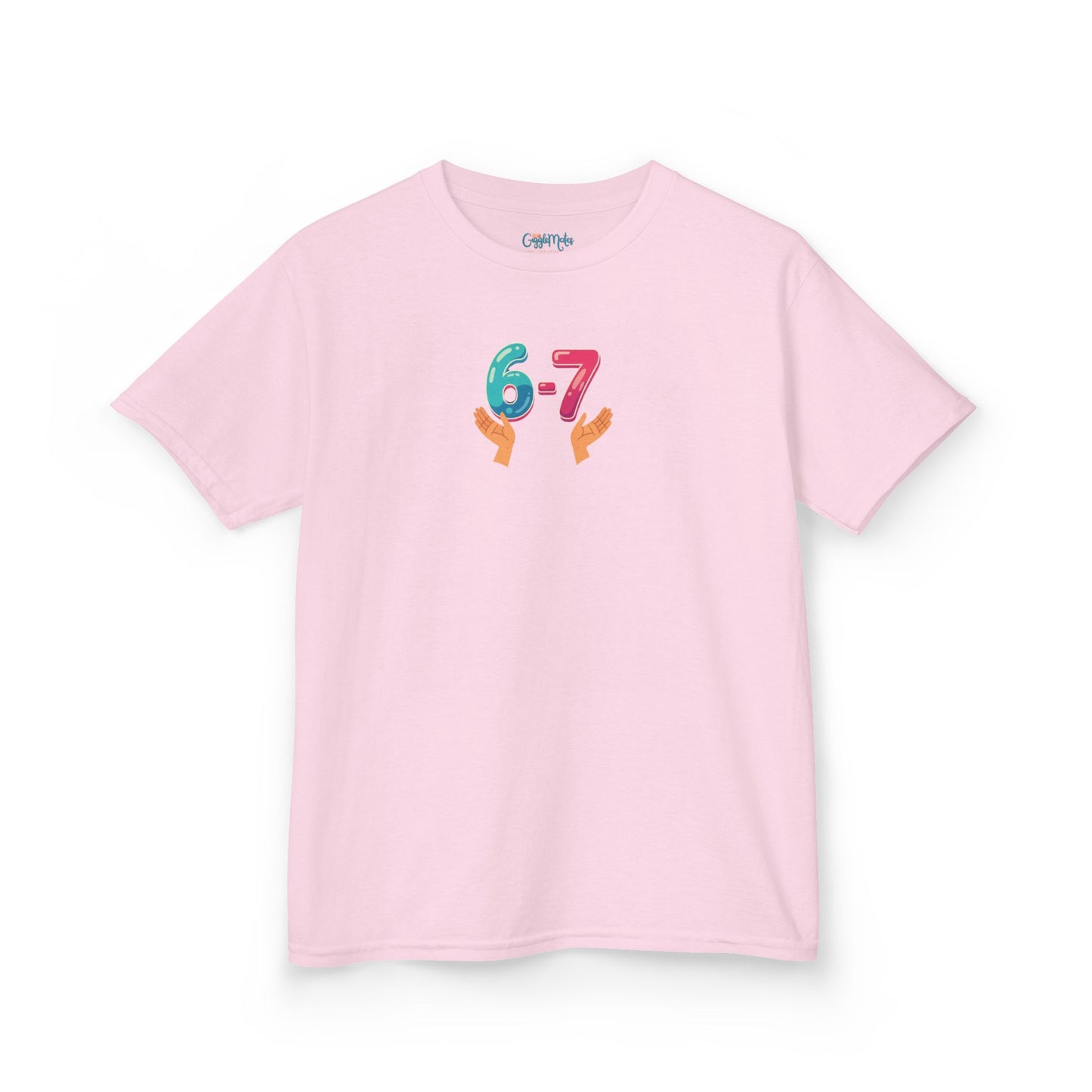 Gen Z: Kids Heavy Cotton Tee - Fun Crew 67 Design