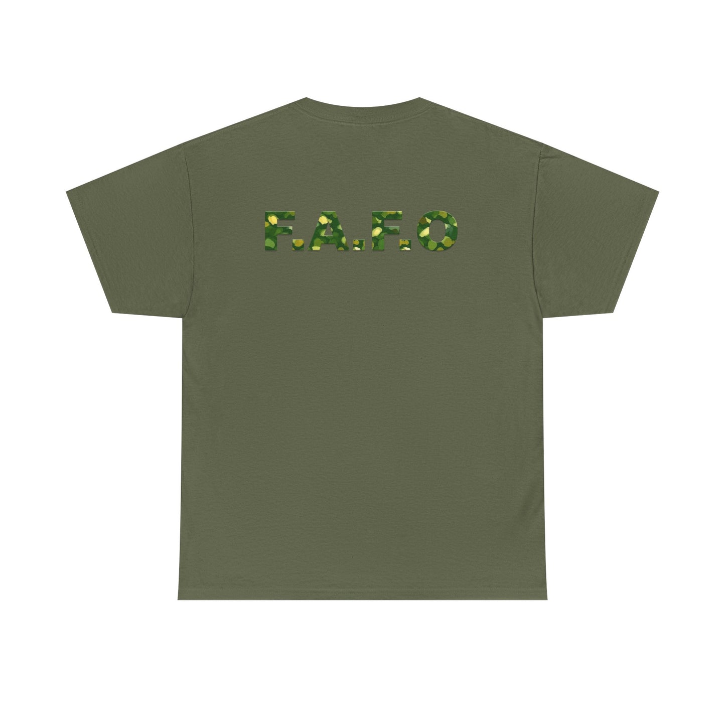 Camo F.A.F.O. Unisex Heavy Cotton Tee
