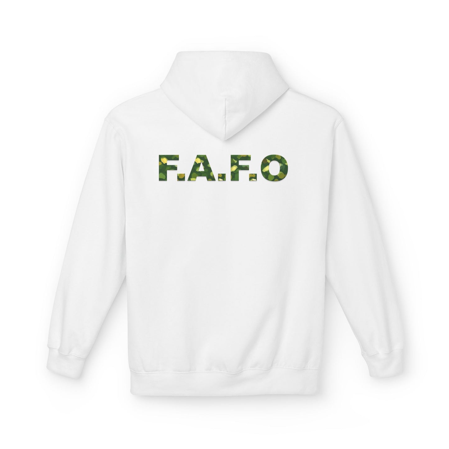 Camo F.A.F.O. Unisex Fleece Hoodie
