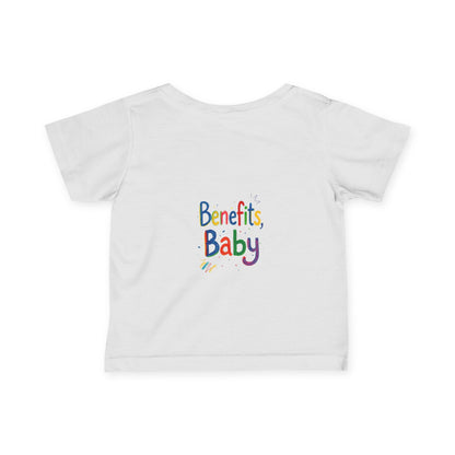 Wee Ones: Colorful Benefits Baby Tee