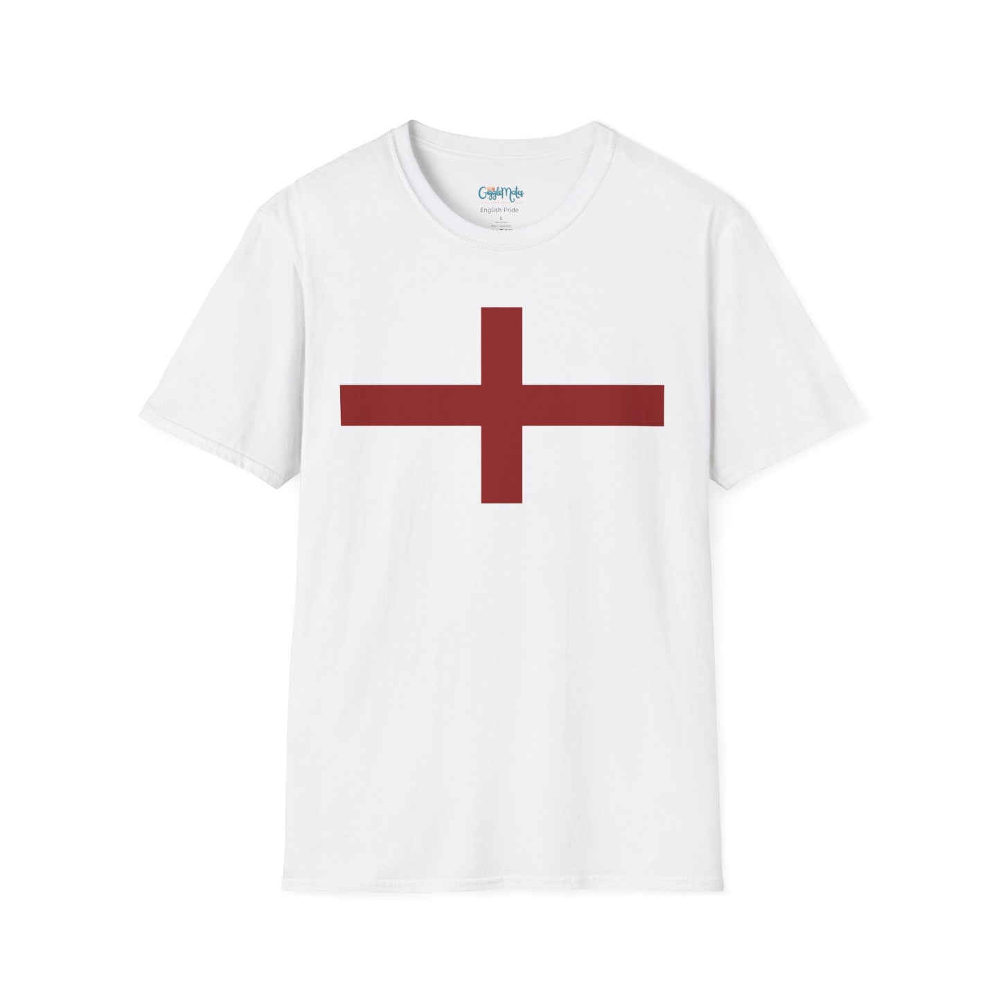 British Pride: Unisex T-Shirt with Red Cross Design