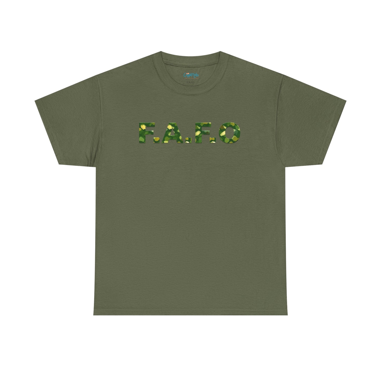Camo F.A.F.O. Unisex Heavy Cotton Tee
