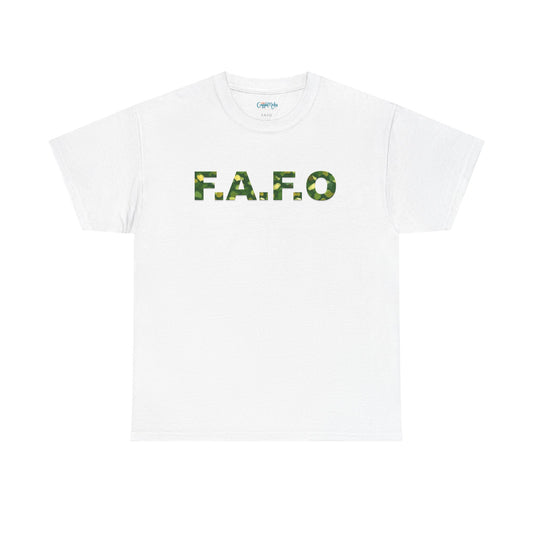 Camo F.A.F.O. Unisex Heavy Cotton Tee