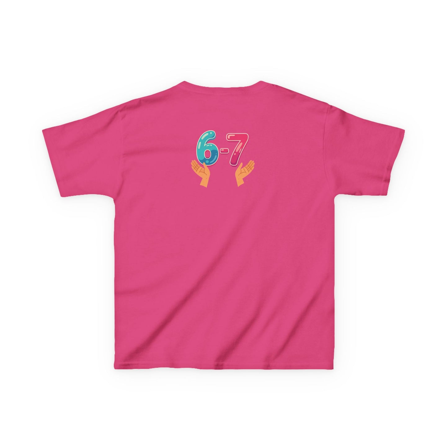 Gen Z: Kids Heavy Cotton Tee - Fun Crew 67 Design
