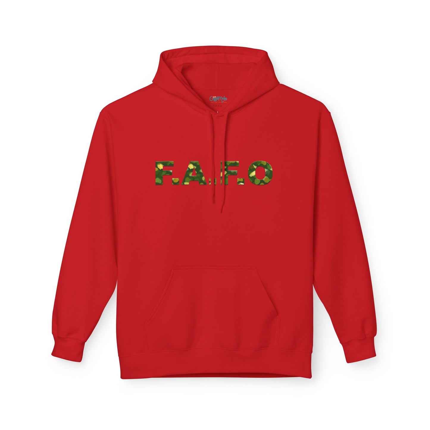 Camo F.A.F.O. Unisex Fleece Hoodie