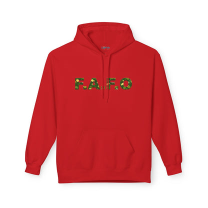 Camo F.A.F.O. Unisex Fleece Hoodie