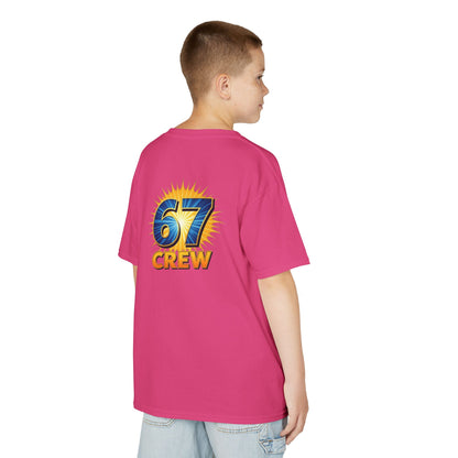 Gen Z: Kids Heavy Cotton Tee - Fun Crew 67 Design