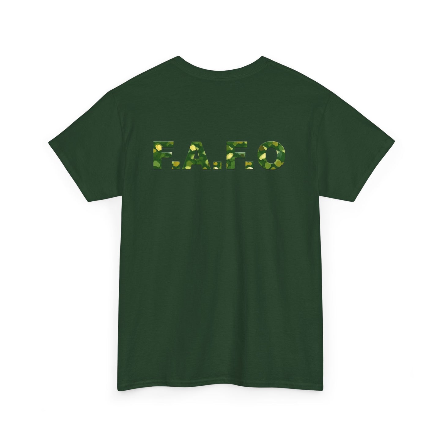 Camo F.A.F.O. Unisex Heavy Cotton Tee