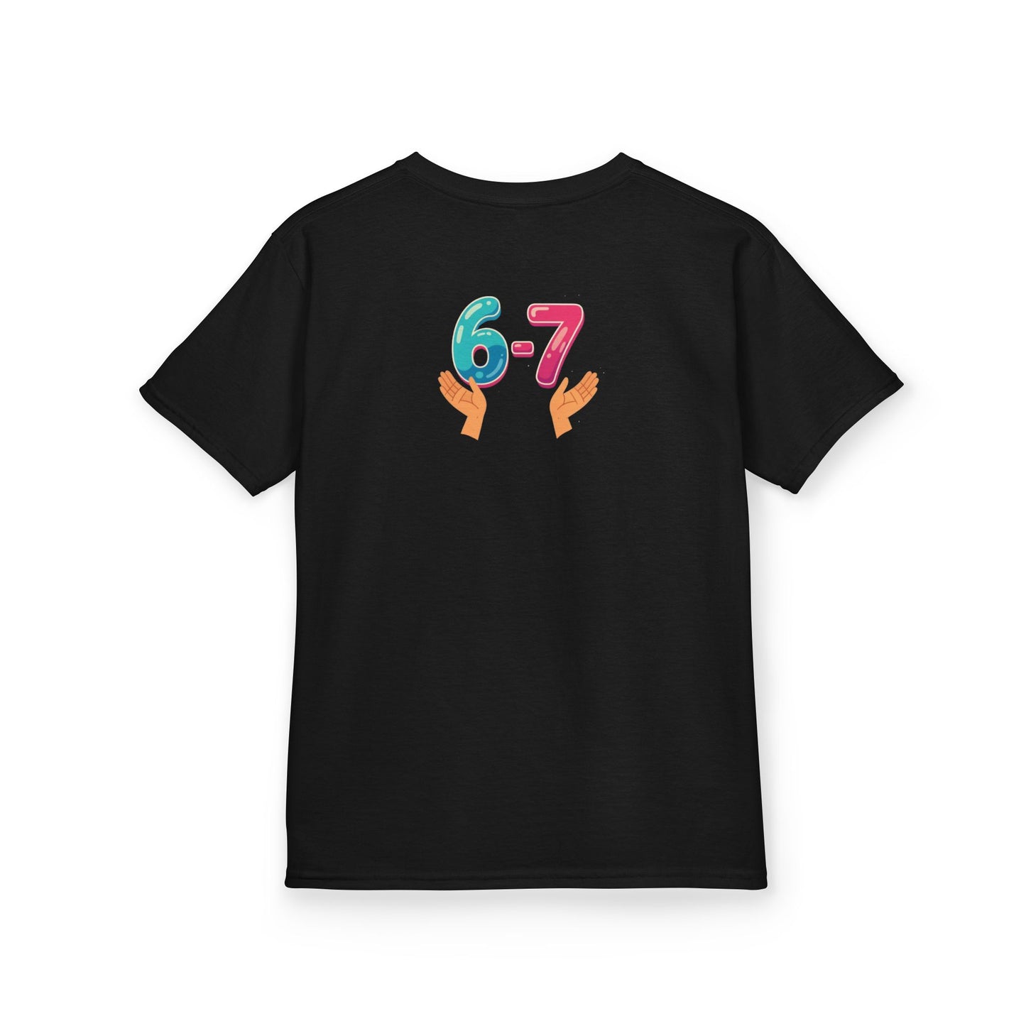 Gen Z: Kids Heavy Cotton Tee - Fun Crew 67 Design