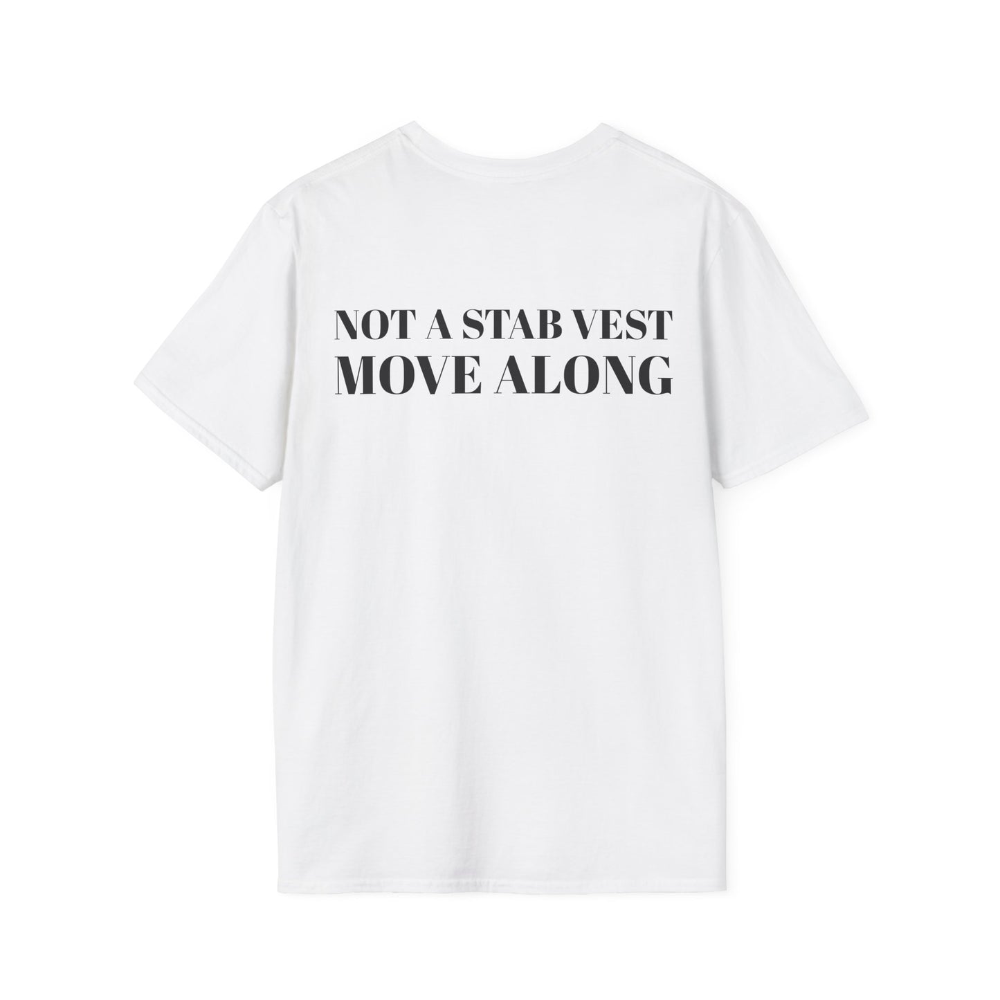 Statement: 'Not a Stab Vest, Move Along'