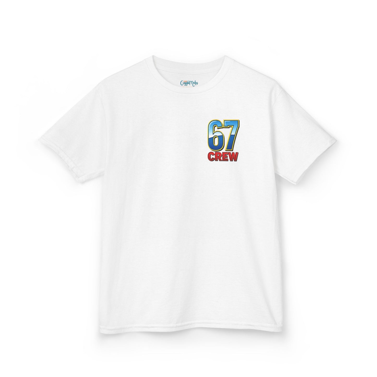 Gen Z: Kids Heavy Cotton Tee - Fun Crew 67 Design with hands