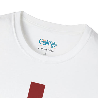 British Pride: Unisex T-Shirt with Red Cross Design