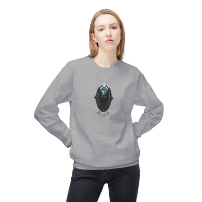 Alien Wear: Believe Crewneck Sweatshirt 3i Atlas Edition