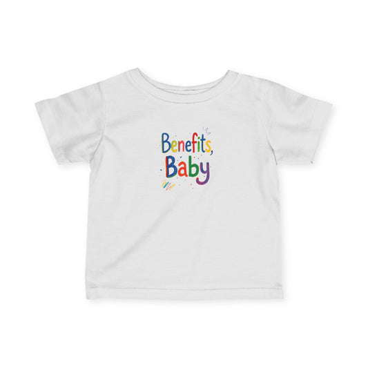 Wee Ones: Colorful Benefits Baby Tee