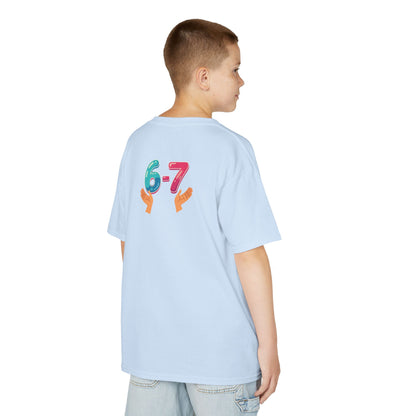 Gen Z: Kids Heavy Cotton Tee - Fun Crew 67 Design