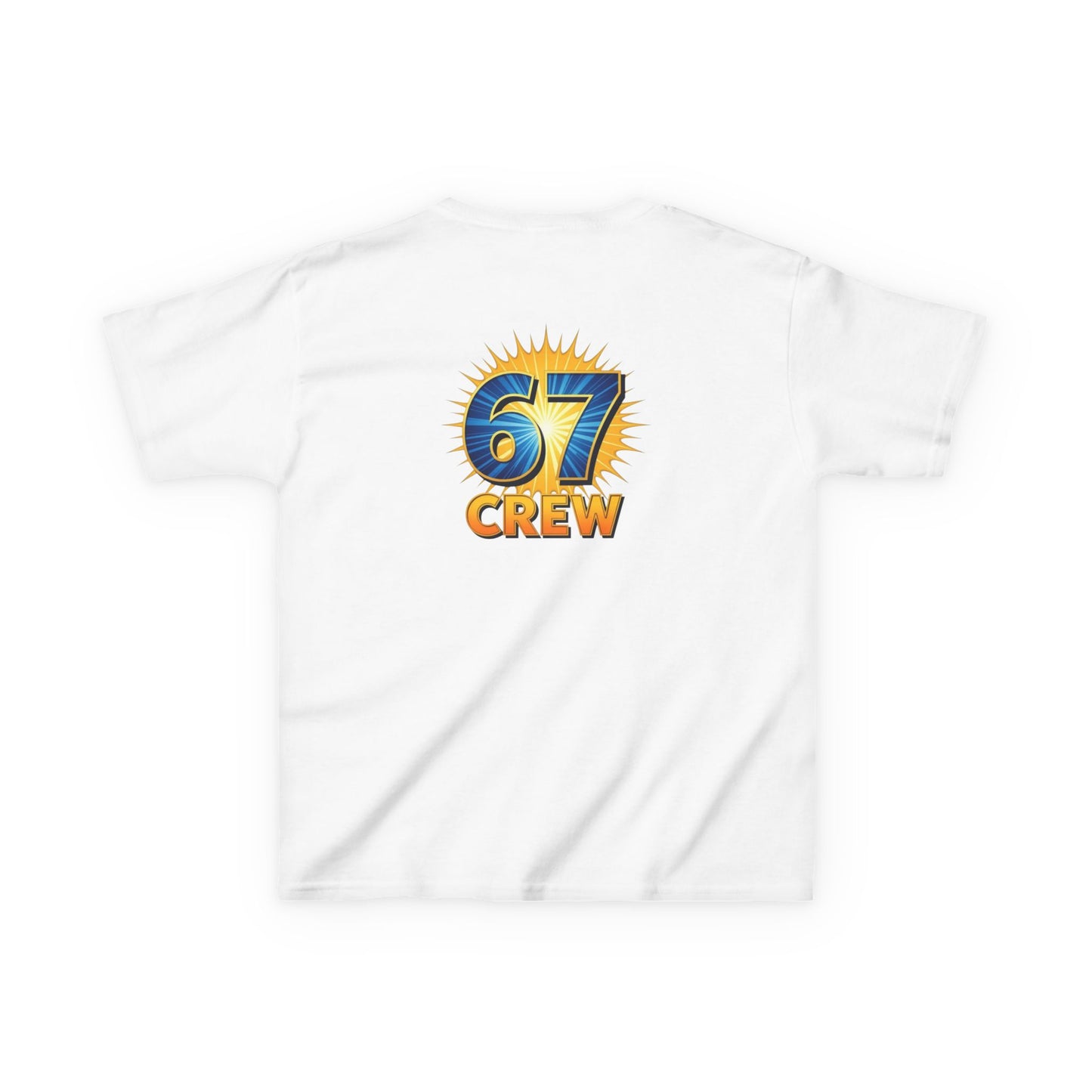 Gen Z: Kids Heavy Cotton Tee - Fun Crew 67 Design