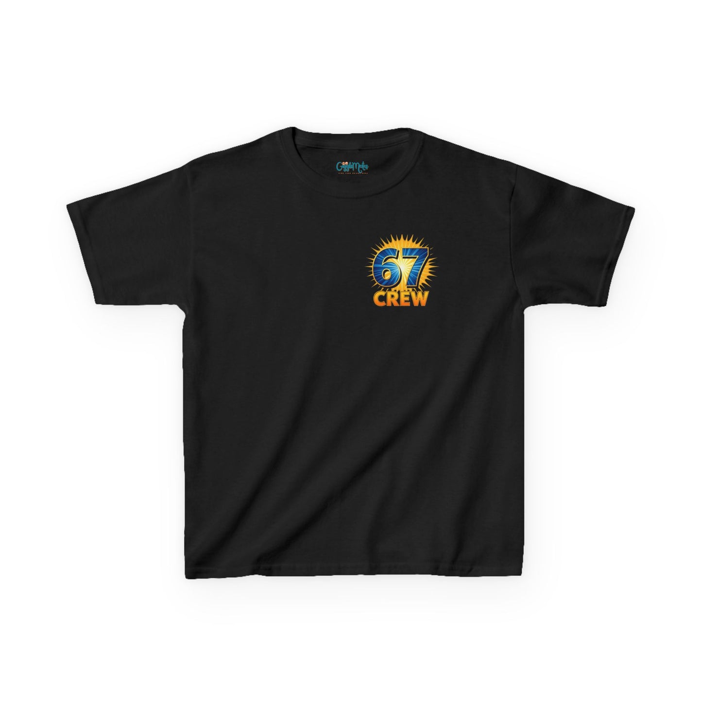 Gen Z: Kids Heavy Cotton Tee - Fun Crew 67 Design