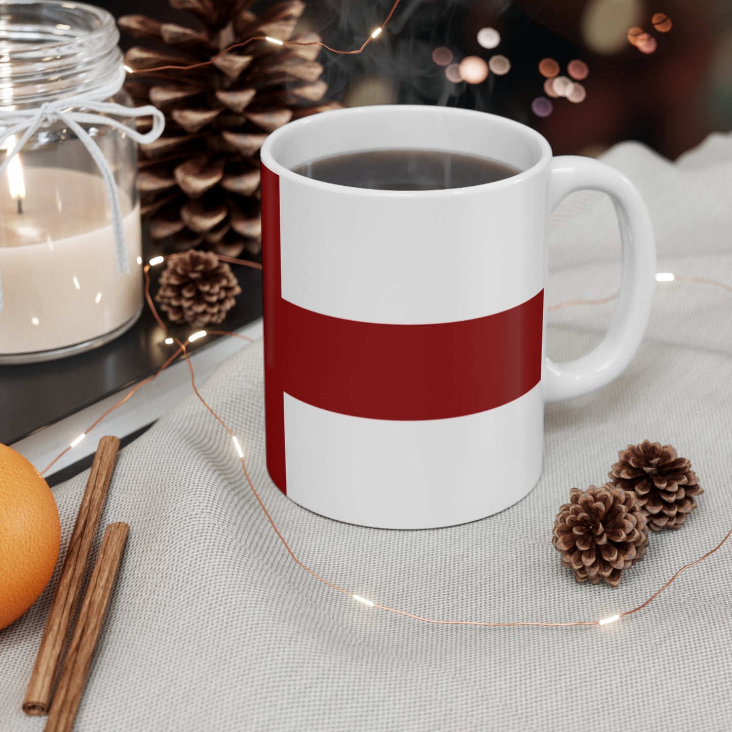 British Pride: Flag Red Coffee Cup