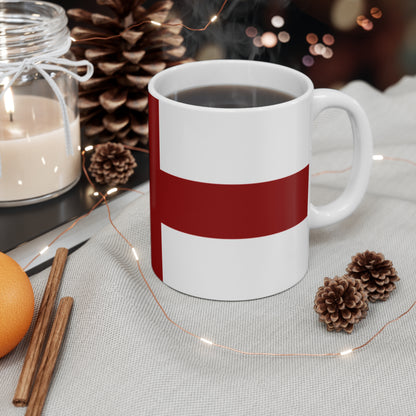 British Pride: Flag Red Coffee Cup